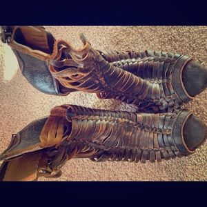 Sbicca Women's Yani Huarache Sandal Size 10